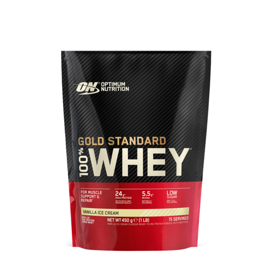 Optimum Nutrition 100% Whey Gold Standard Vanilla Ice Cream 450 g