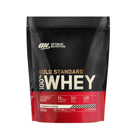 Optimum Nutrition 100% Whey Gold Standard Cookies & Cream 480 g