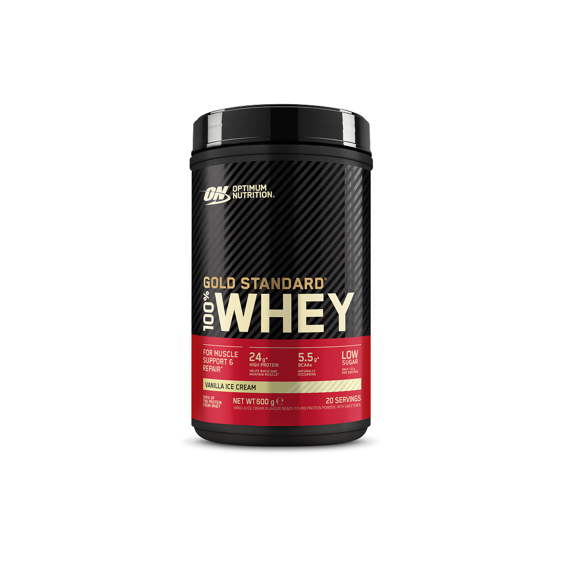 Optimum Nutrition 100% Whey Gold Standard Vanilla Ice Cream 600 g