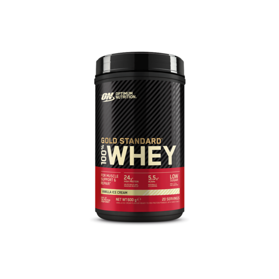 Optimum Nutrition 100% Whey Gold Standard Vanilla Ice Cream 600 g