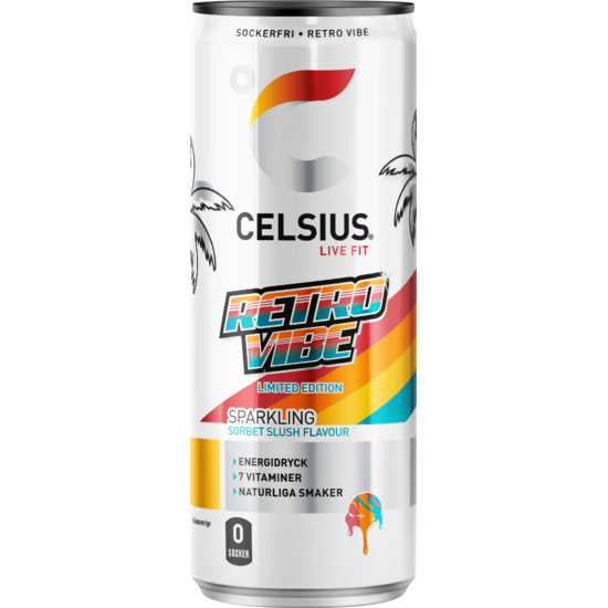 Celsius Retro Vibe 355 ml