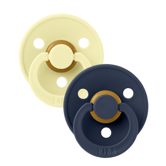 BIBS Colour Latex Size 1 Luna/Deep Space 2-pack