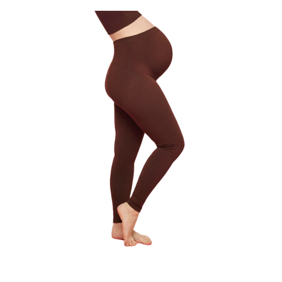 momkind Gravidleggings Brun M