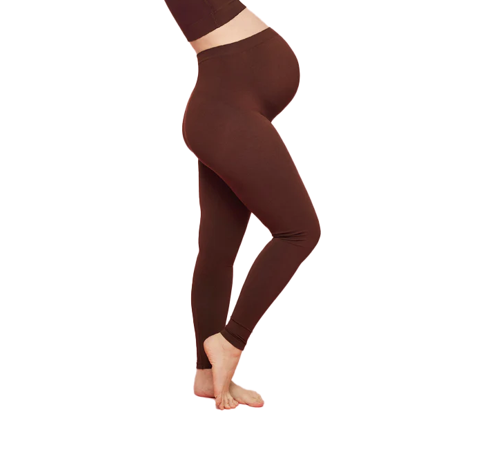momkind Gravidleggings Brun L/XL