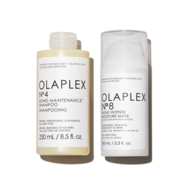 Olaplex No.4 Bond Maintenance Shampoo 250 ml & No.8 Bond Intense Moisture Mask 100 ml