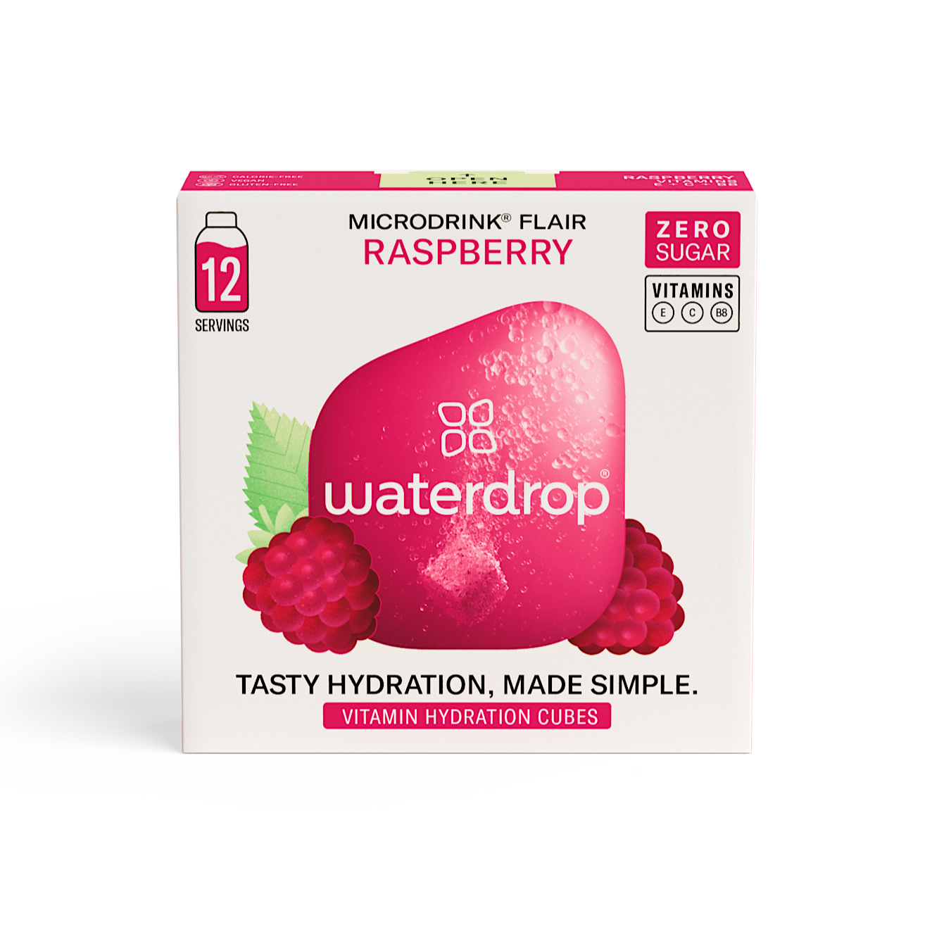 Waterdrop Microdrink Hydration Rasperry 12 serveringar