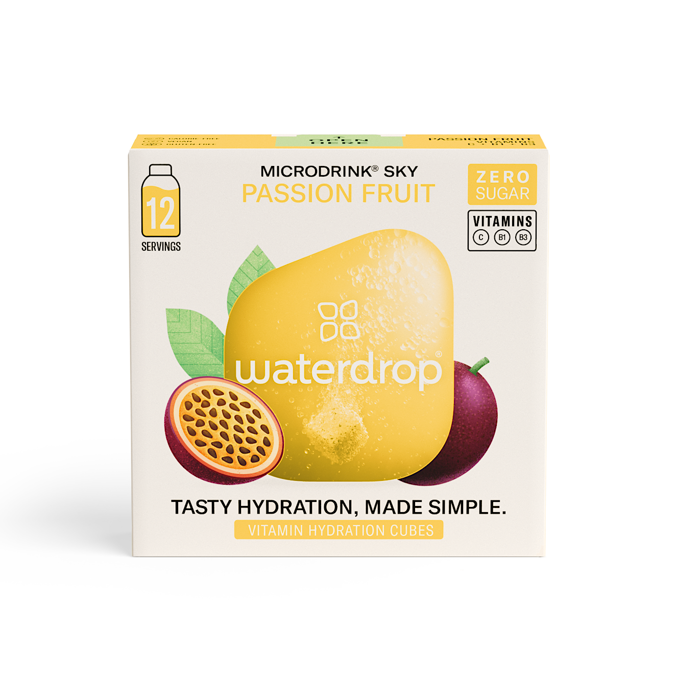 Waterdrop Microdrink Hydration Passionfruit 12 serveringar
