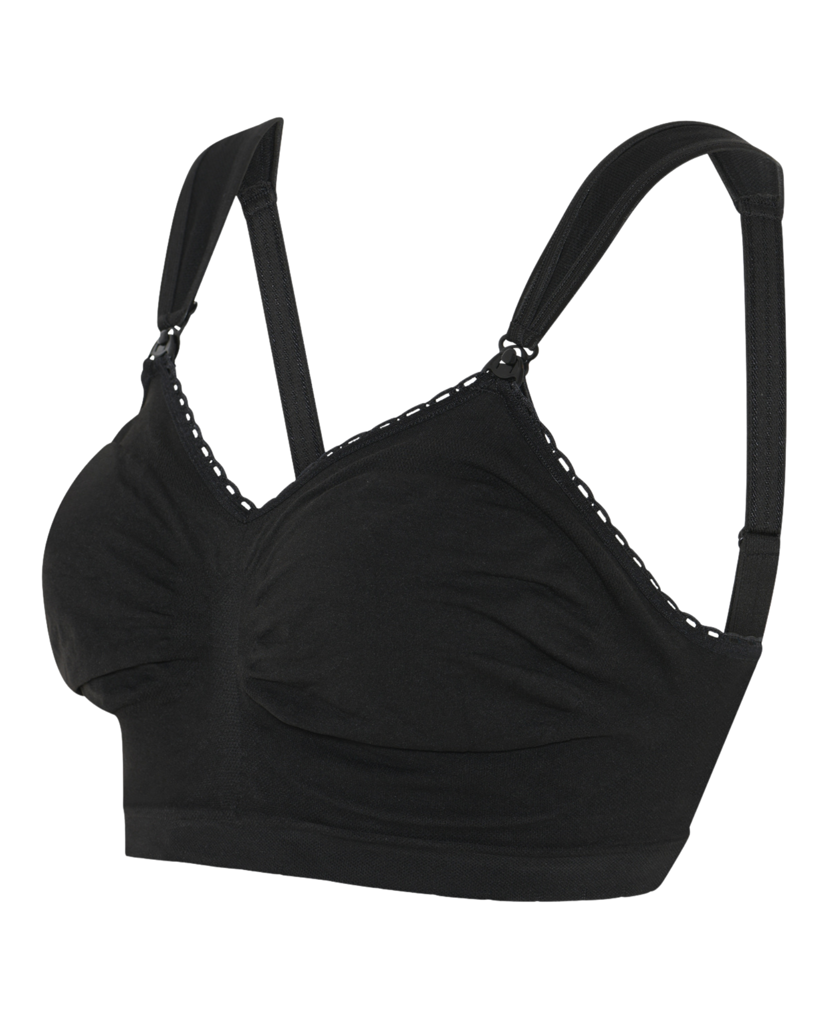 momkind Amningsbh stor kupa utan bygel Svart L/XL H-K