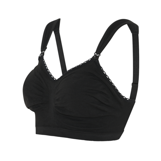 momkind Amningsbh stor kupa utan bygel Svart L/XL H-K