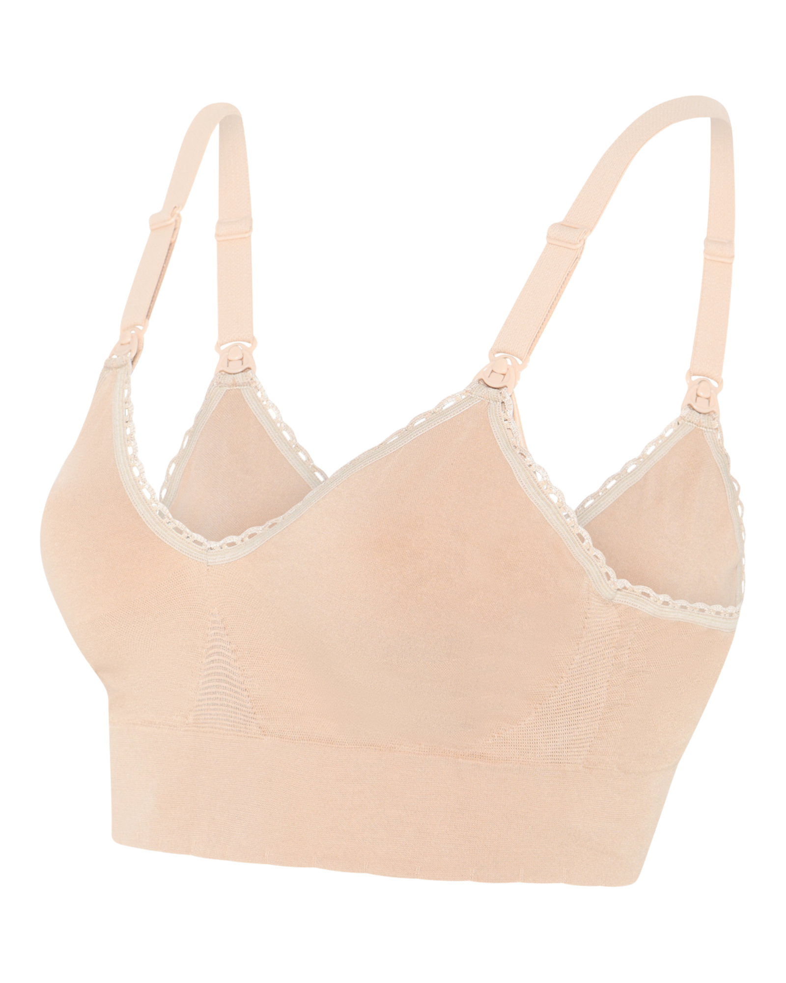 momkind Amningsbh utan bygel Sand L/XL