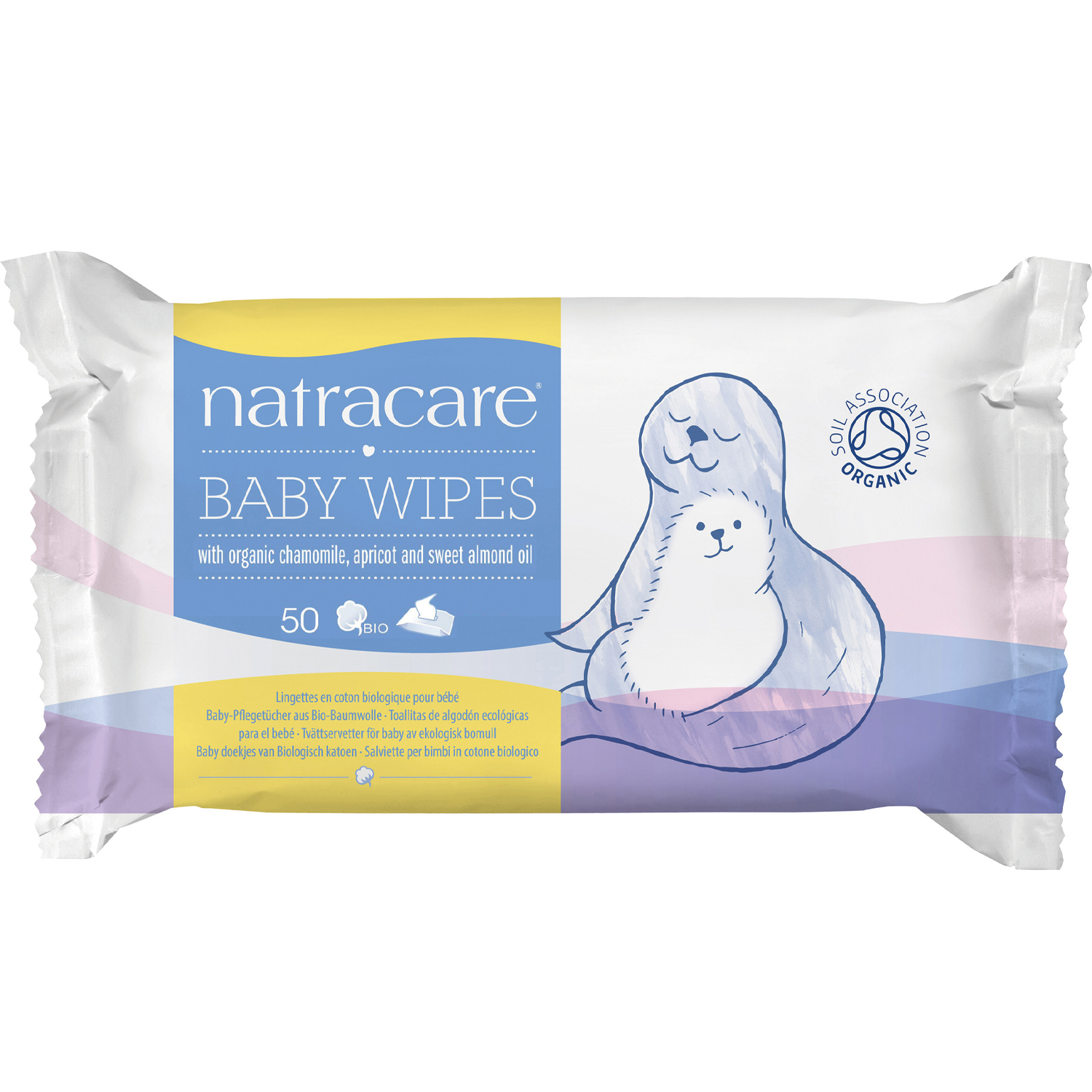 Natracare Ekologiska Babywipes 50 st