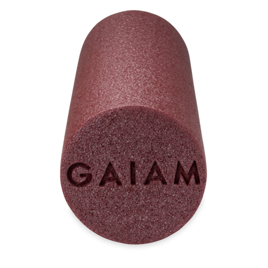 Gaiam Foam Roller Subtle Berry 45,7 cm 