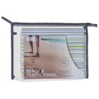 Smart Microfiber Beach & Travel Towel Green