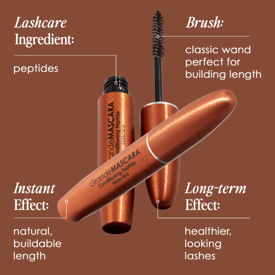 Grande Cosmetics GrandeMASCARA Conditioning Peptide Mascara Brown 5,6 g