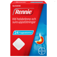 Rennie, tuggtablett 680 mg/80 mg 24 st