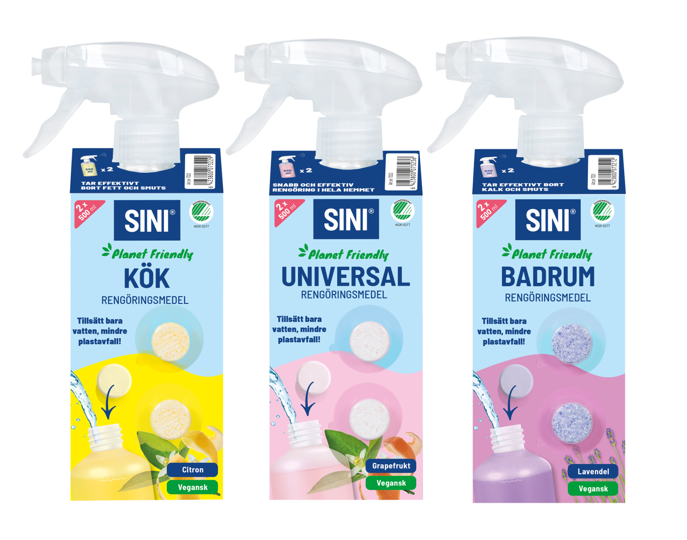 SINI Startpaket Rengöring