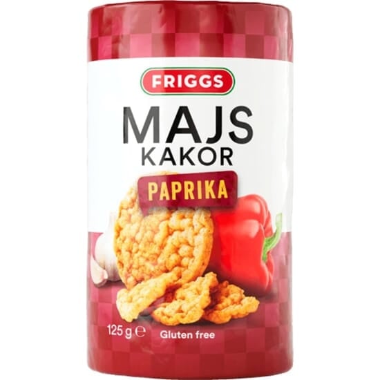 Friggs Corncake Paprika 125 g