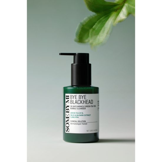 Some by Mi Bye Bye Blackhead 30 Days Miracle Green Tea Tox Bubble Cleanser 120 g