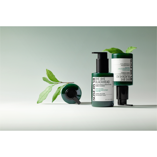 Some by Mi Bye Bye Blackhead 30 Days Miracle Green Tea Tox Bubble Cleanser 120 g