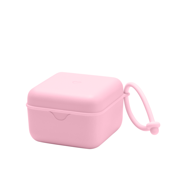 BIBS Pacifier Box Baby Pink