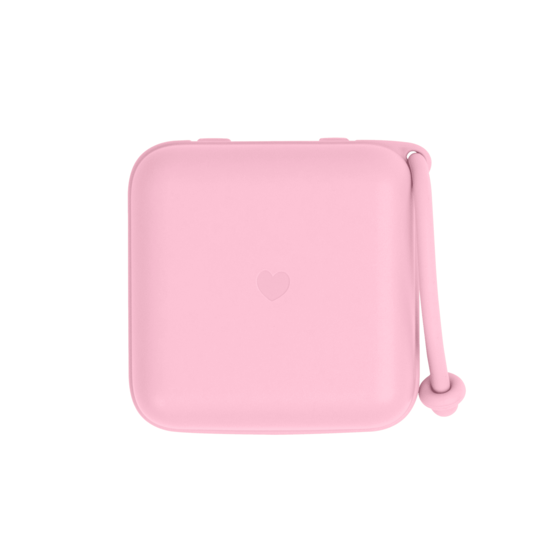 BIBS Pacifier Box Baby Pink