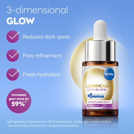 NIVEA Serum Luminous630 Skin Glow Instant Glow 15 ml 