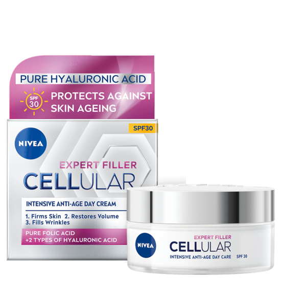 NIVEA Dagkräm Cellular Expert Filler Intensive Anti-Age Day Cream SPF30 50 ml 