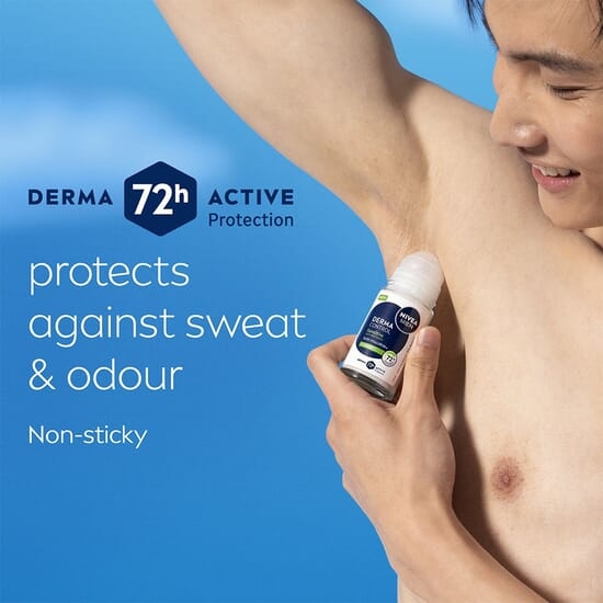 NIVEA MEN Antiperspirant Deo Derma Control Sensitive Roll On 50 ml  