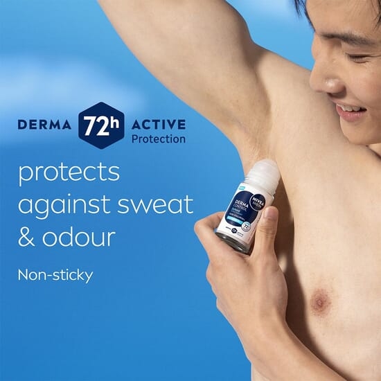 NIVEA MEN Antiperspirant Deo Derma Control Defend Roll On 50 ml  