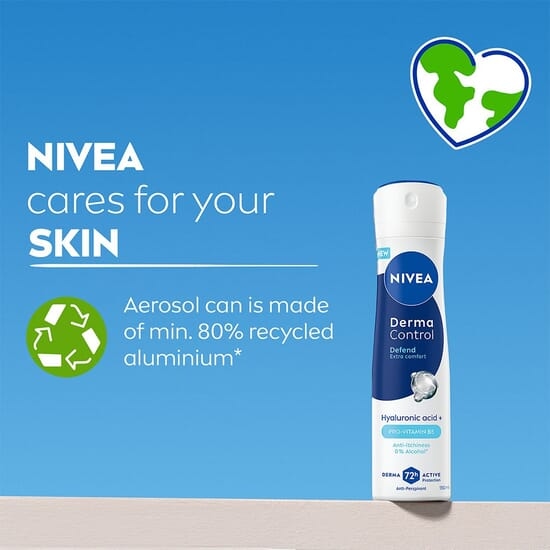 NIVEA Antiperspirant Deo Spray Derma Control Defend 150 ml 