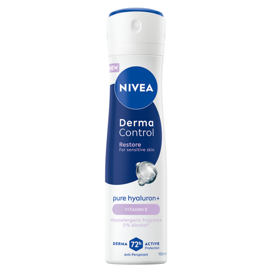 NIVEA Antiperspirant Deo Spray Derma Control Restore Sensitive 150 ml 