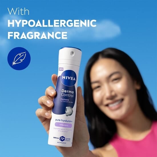 NIVEA Antiperspirant Deo Spray Derma Control Restore Sensitive 150 ml 