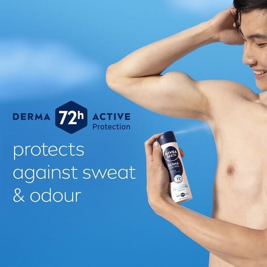NIVEA MEN Antiperspirant Deo Spray Derma Control Defend 150 ml  