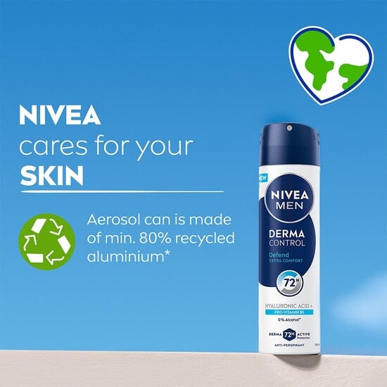 NIVEA MEN Antiperspirant Deo Spray Derma Control Defend 150 ml  