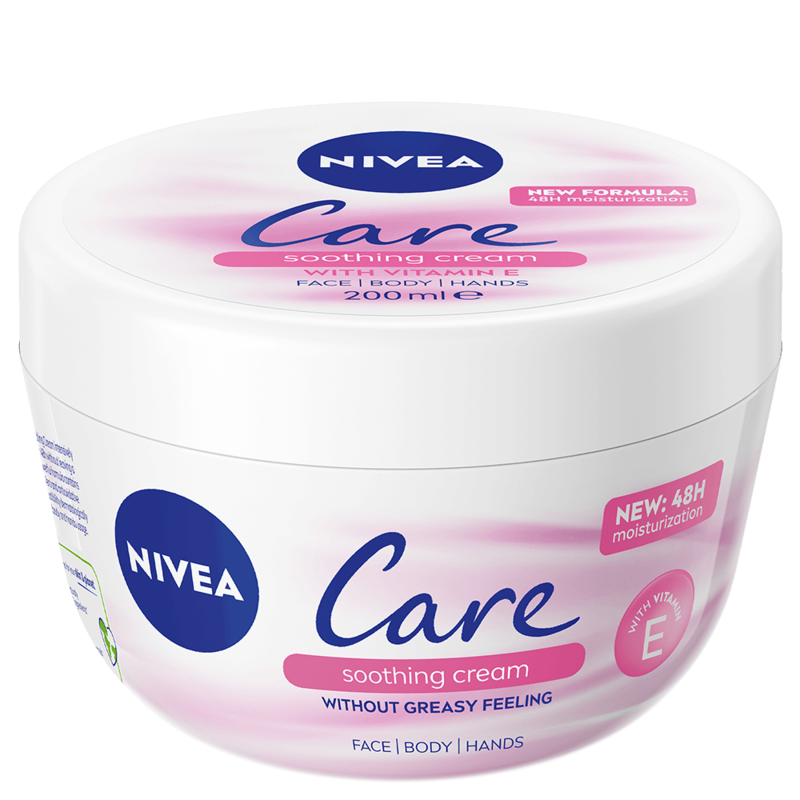 NIVEA Hudkräm Care Soothing Cream 200 ml