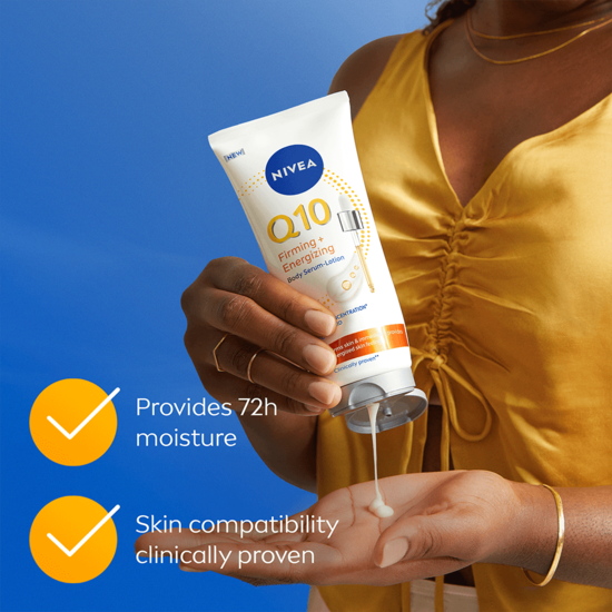 NIVEA Body Serum Lotion Q10 Firming Energizing 200 ml 
