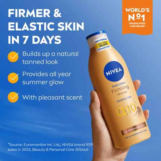 NIVEA Body Lotion Q10 Gradual Tan Firming 250 ml 