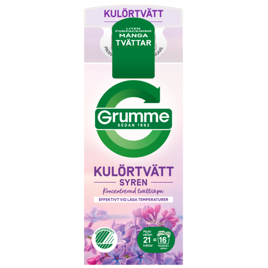 Grumme Flytande Kulörtvätt Syren 750 ml