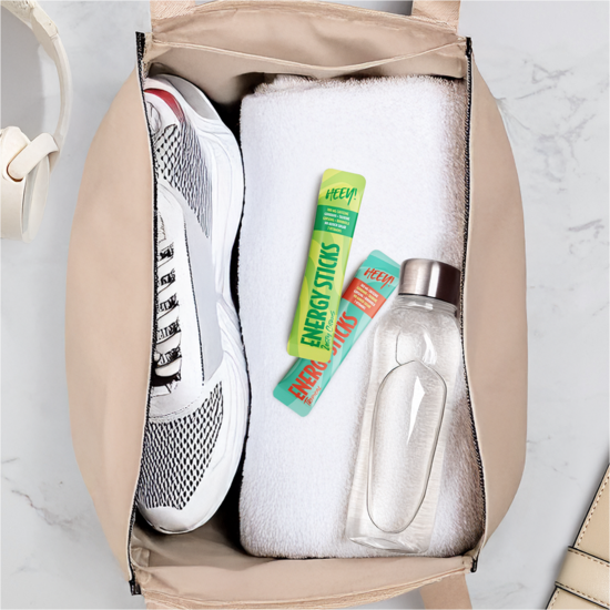 Heey! Energy Sticks Koffein + Guarana, Zesty Citrus 30 dospåsar