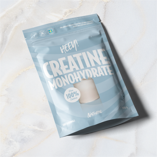 Heey! Creatine Monohydrate 100% Kreatin Naturell 300 g