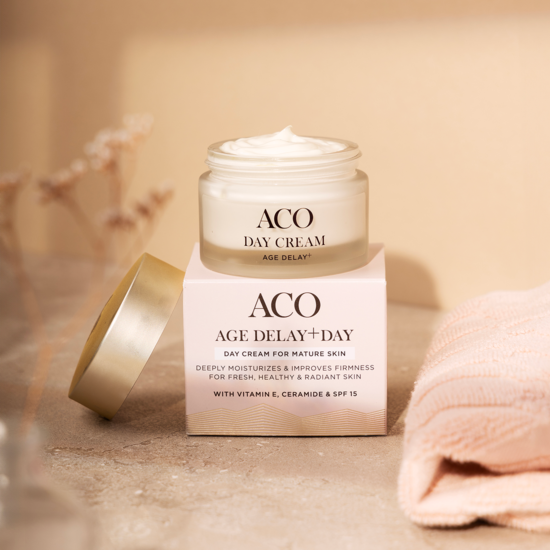 ACO Face Age Delay+ Day Cream Anti Age Dagkräm Parfymerad 50 ml