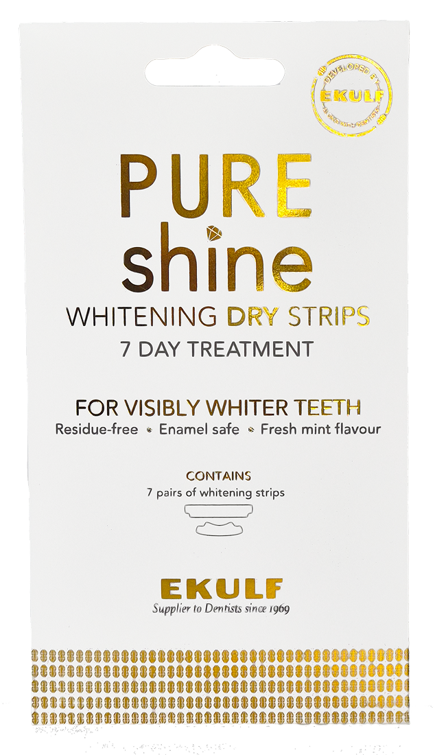 Ekulf PURE Shine Whitening Dry Strips 7 st