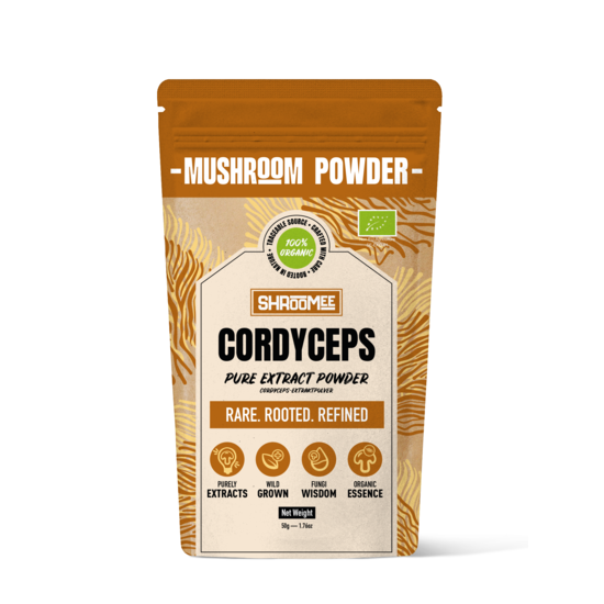 The Organic Labs Cordyceps-extraktpulver EKO 50 g