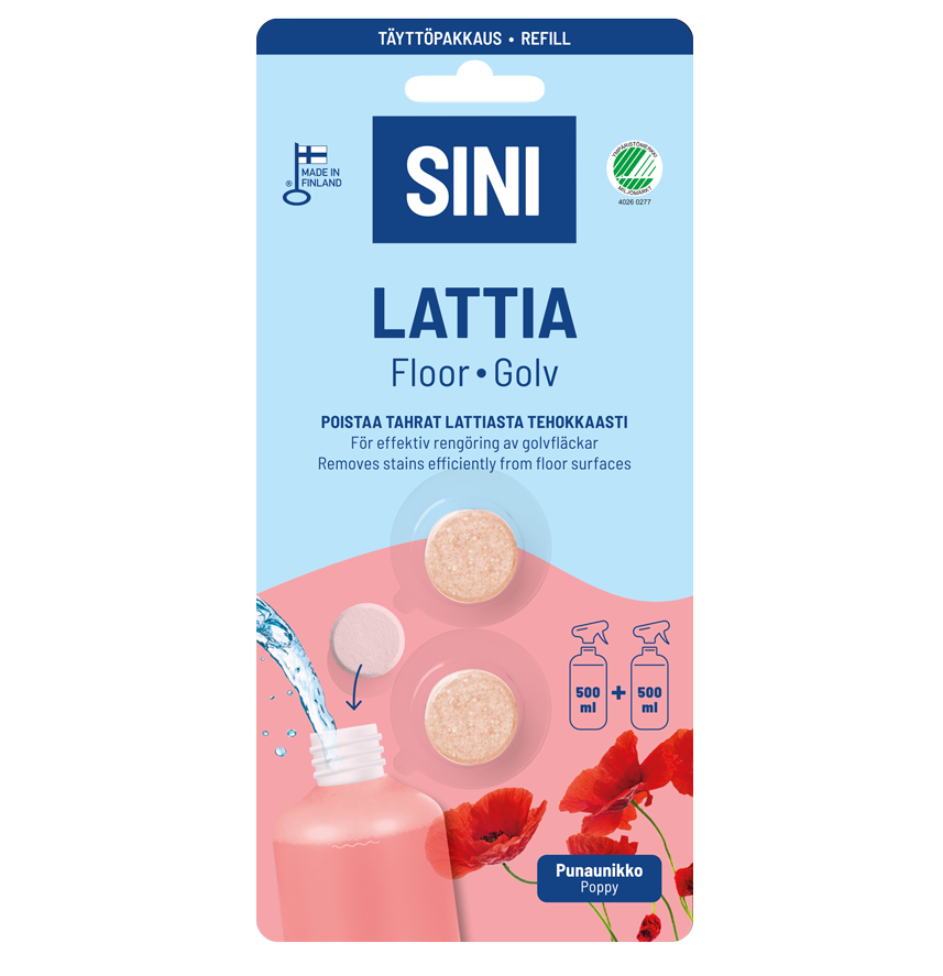 SINI Rengöringstablett Golv Refill 2-pack