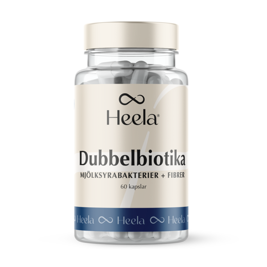 Heela Dubbelbiotika 60 kapslar