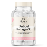Heela Dubbel Kollagen + C (TYP 1 & 3) 90 kapslar