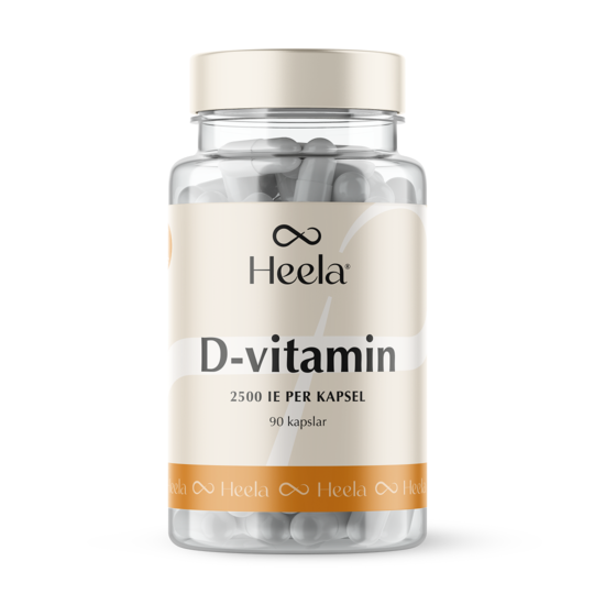 Heela D-vitamin 2500 IE 90 kapslar