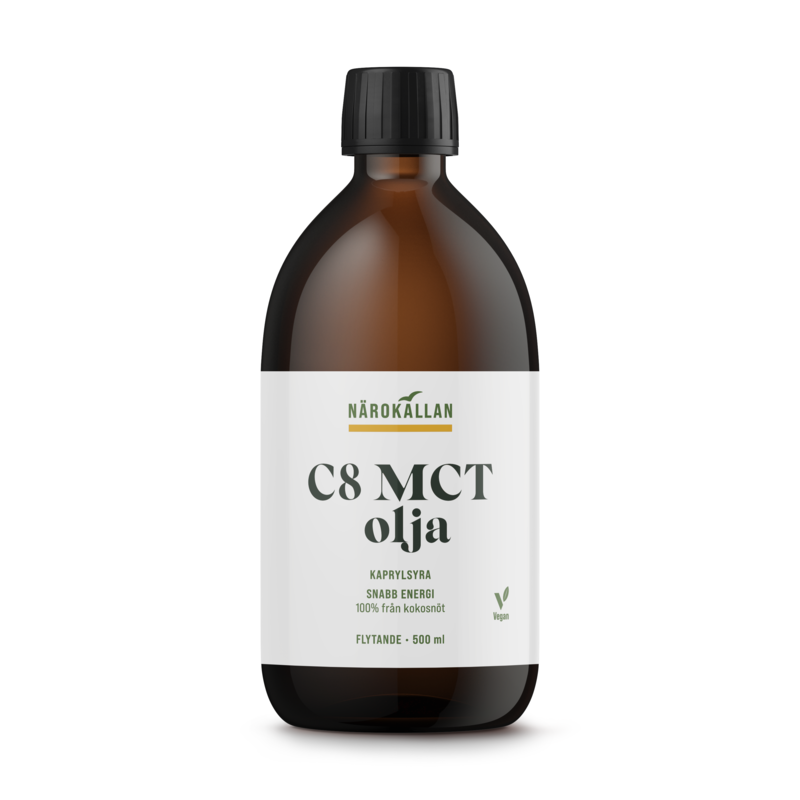 Närokällan C8 MCT olja 500 ml