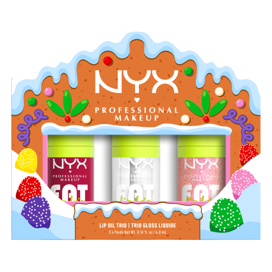 NYX Professional Makeup Fat Oil Lip Drip Gloss Trio Kit