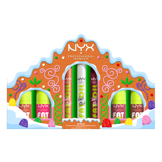 NYX Professional Makeup Fat Oil Gingerbread House Kit